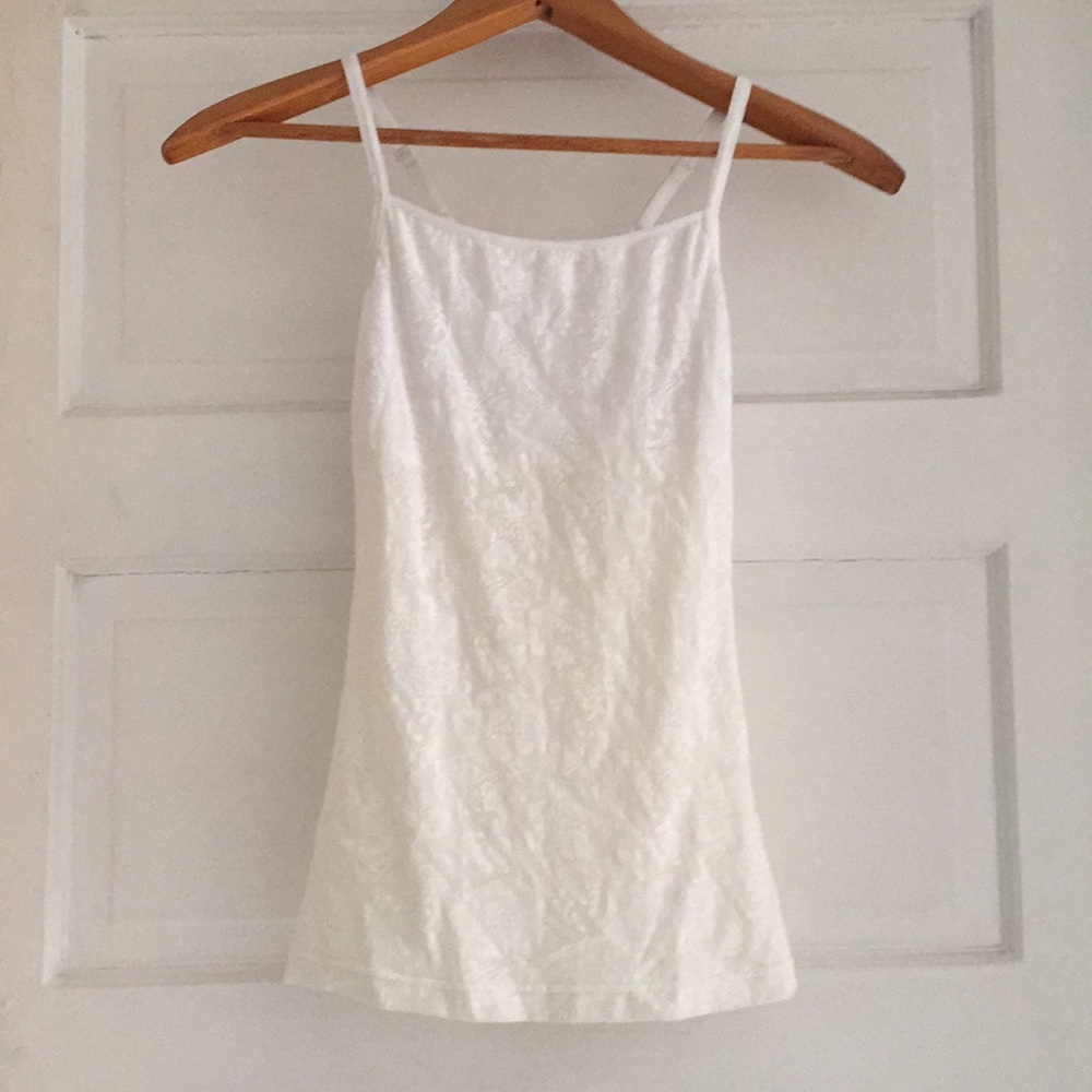 White tank top